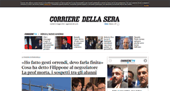 Desktop Screenshot of corriere.it
